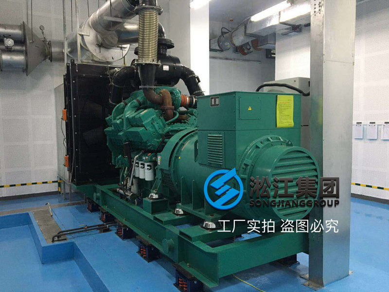 【安装现场】柴油发电机弹簧减震器安装情况 【安装现场】柴油发电机弹簧减震器安装情况