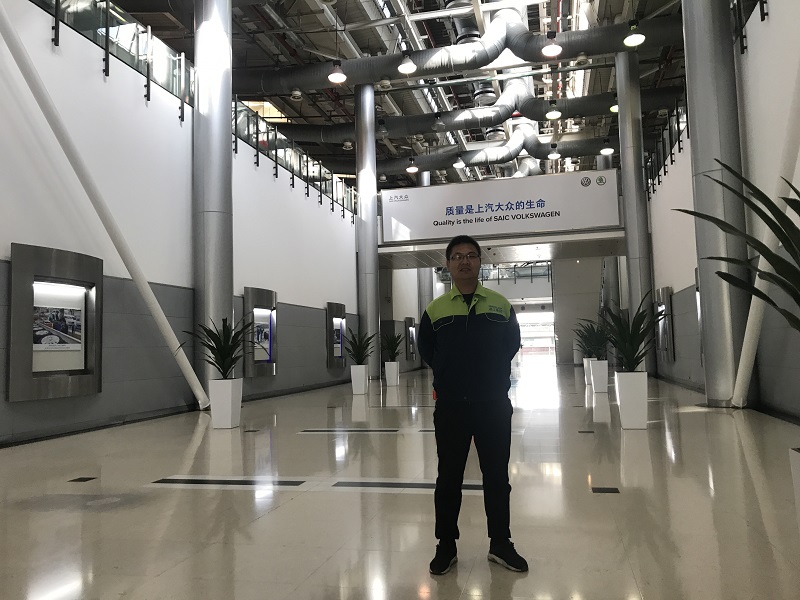 参观上汽大众汽车第三工厂 参观上汽大众汽车第三工厂